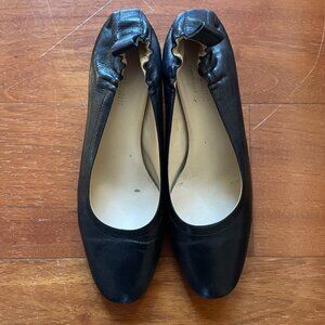 Everlane The Italian Leather Day Heel, Women's 9.5, Black